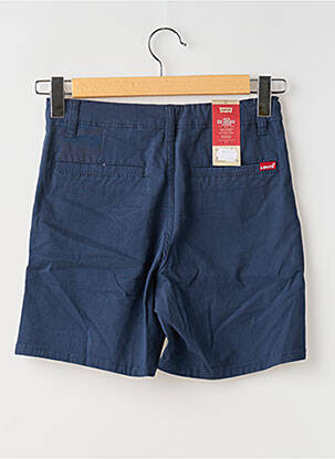 Bermuda tissage popeline bleu LEVI'S garçon