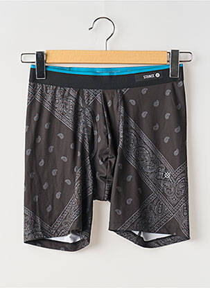 Boxer imprimé fantaisie noir STANCE homme