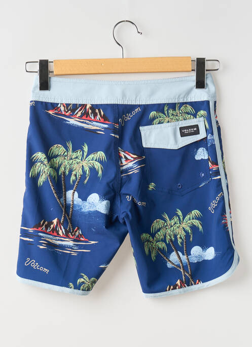 Short de bain tissage popeline bleu VOLCOM homme