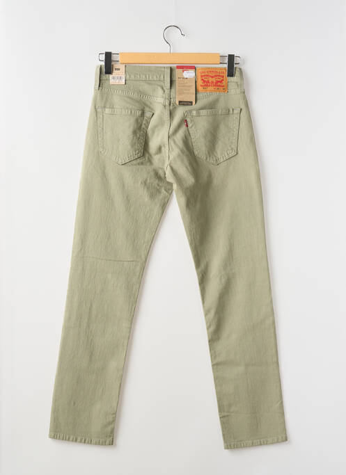 Jeans coupe slim vert LEVIS pour homme