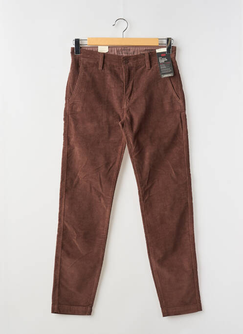 Pantalon droit marron LEVIS pour homme
