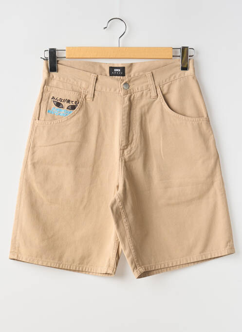 Short beige EDWIN pour homme