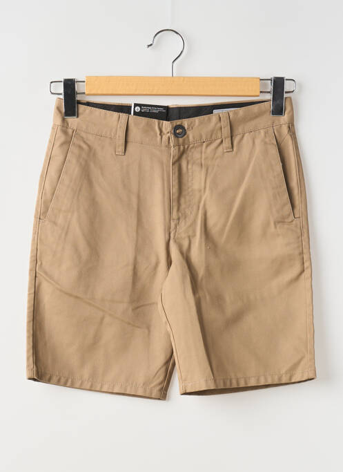 Short marron VOLCOM pour homme