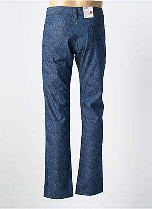 Pantalon slim fermeture zippée sous rabat boutonné taille normale bleu EDWIN homme
