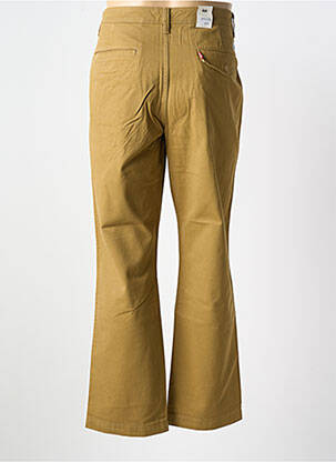 Pantalon chino tissage popeline taille normale marron LEVIS homme