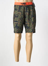 Short de bain tissage popeline vert SALTY CREW homme
