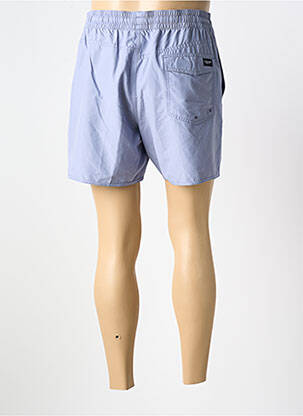 Short tissage popeline taille normale bleu VOLCOM homme