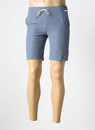 Short tissage popeline taille normale bleu SALTY CREW homme