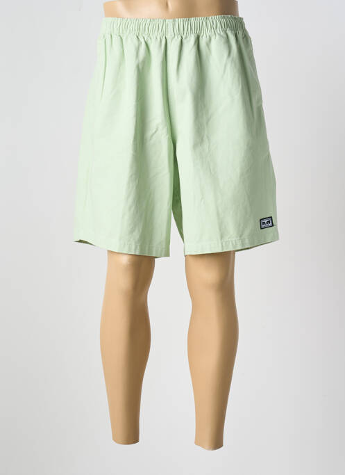 Bermuda vert OBEY pour homme