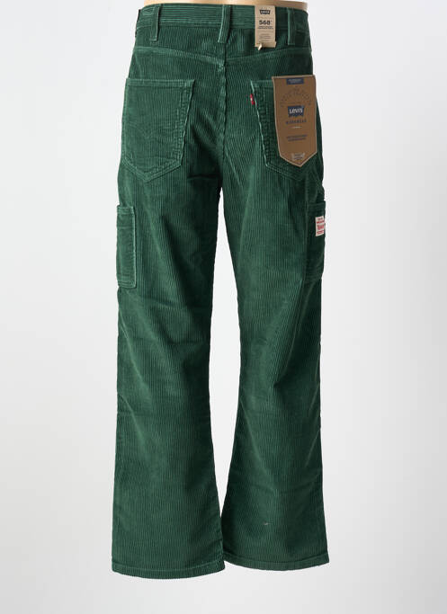 Pantalon droit vert LEVIS pour homme