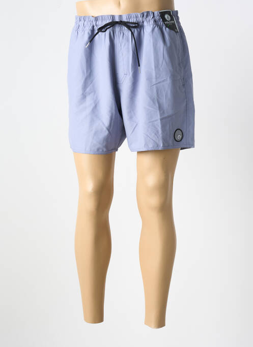 Short bleu VOLCOM pour homme