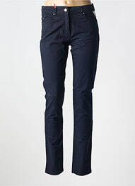 Jeans coupe slim stretch taille normale noir LA CIBLE ROUGE femme