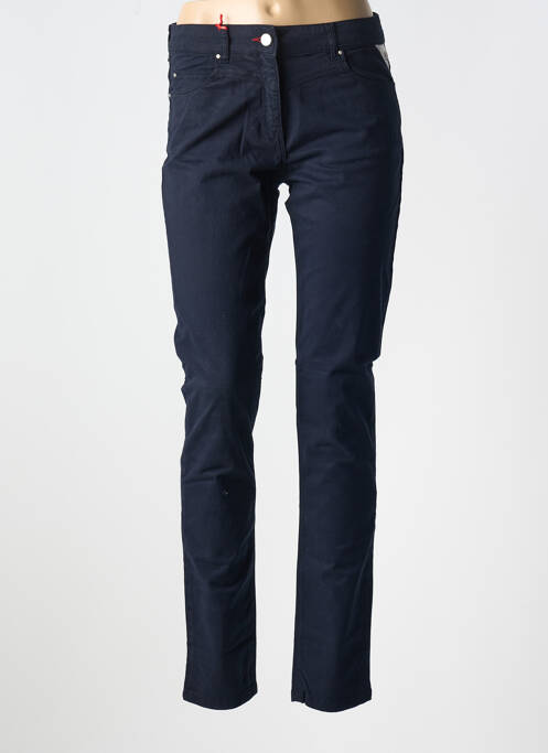 Jeans coupe slim noir LA CIBLE ROUGE pour femme