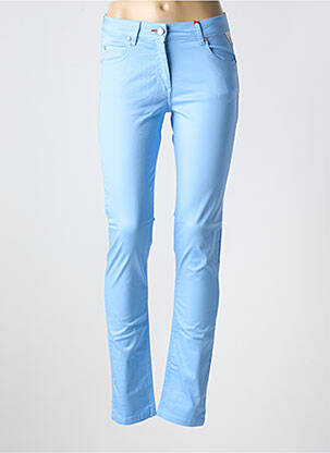 Jeans coupe slim stretch taille normale bleu LA CIBLE ROUGE femme