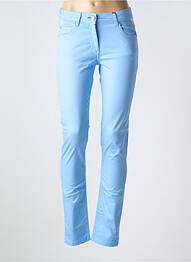 Jeans coupe slim stretch taille normale bleu LA CIBLE ROUGE femme