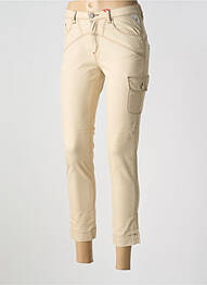 Pantalon cargo taille normale taille normale beige LA CIBLE ROUGE femme