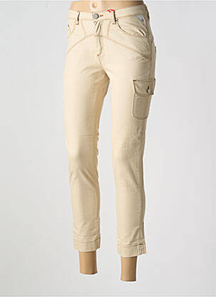 Pantalon cargo taille normale taille normale beige LA CIBLE ROUGE femme