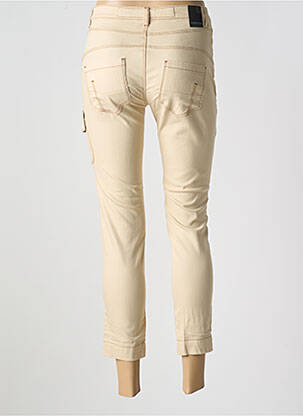 Pantalon cargo slim taille normale beige LA CIBLE ROUGE femme