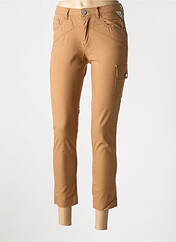 Pantalon cargo marron LA CIBLE ROUGE pour femme seconde vue