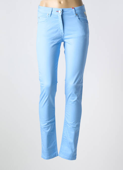 Jeans coupe slim stretch taille normale bleu LA CIBLE ROUGE femme