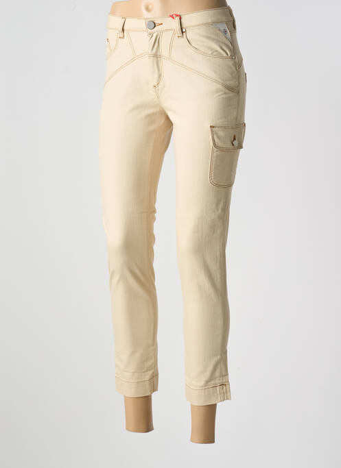 Pantalon cargo beige LA CIBLE ROUGE pour femme