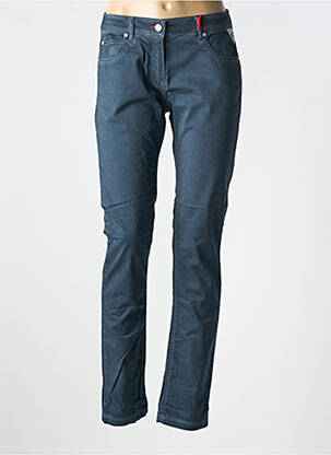 Jeans coupe slim stretch taille normale bleu LA CIBLE ROUGE femme