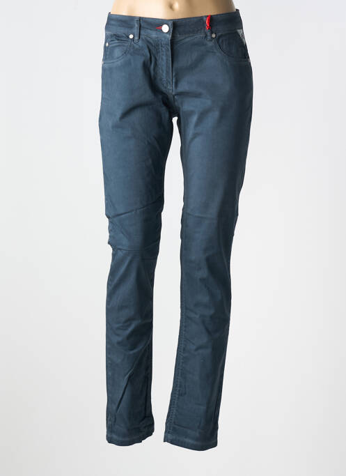 Jeans coupe slim bleu LA CIBLE ROUGE pour femme