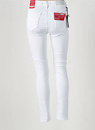 Jeans skinny taille normale taille normale blanc REPLAY femme