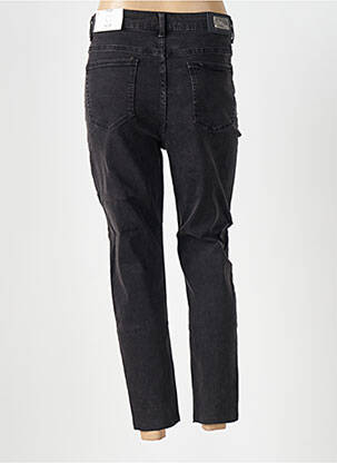 Jeans coupe slim stretch taille normale noir MAT. femme