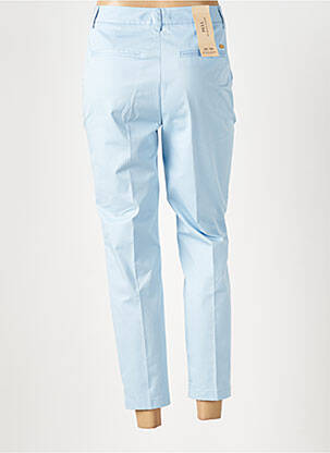 Pantalon chino tissage popeline taille normale bleu SCOTCH & SODA femme