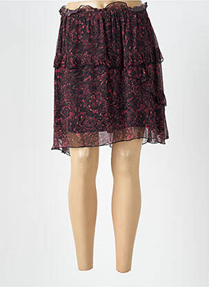 Jupe courte taille élastique rouge REPLAY femme