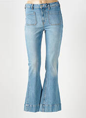 Jean coupe flare bleu SCOTCH & SODA pour femme seconde vue