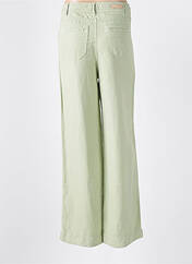 Jean coupe flare vert BÔ-M pour femme seconde vue