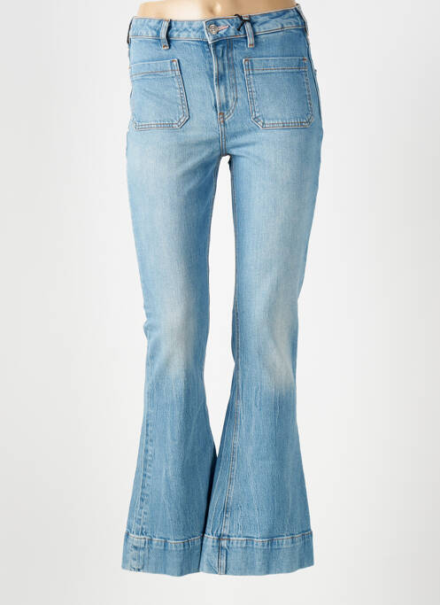 Jean coupe flare bleu SCOTCH & SODA pour femme