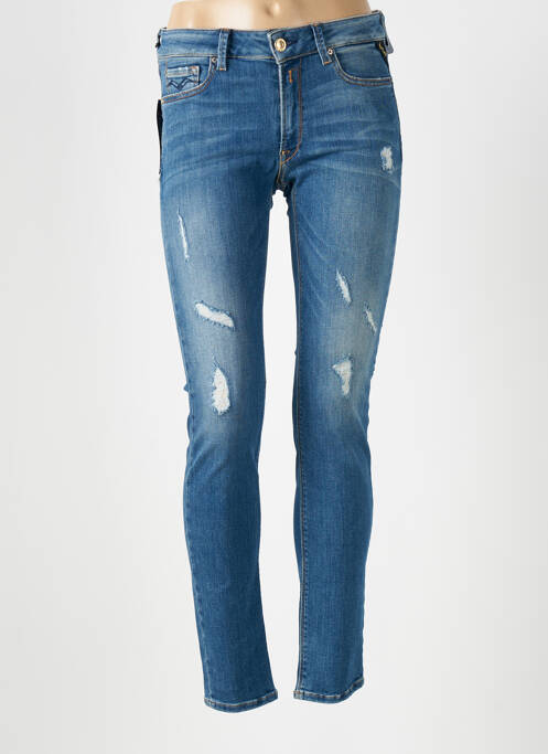 Jeans coupe slim bleu REPLAY pour femme