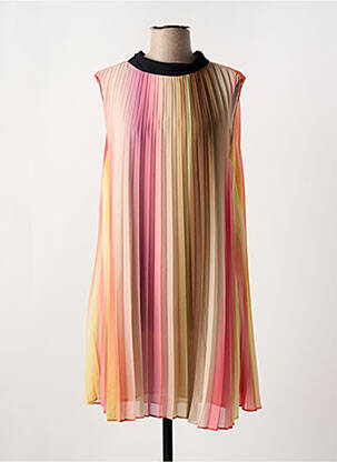 Robe courte sans manche sans manche rose SCOTCH & SODA femme
