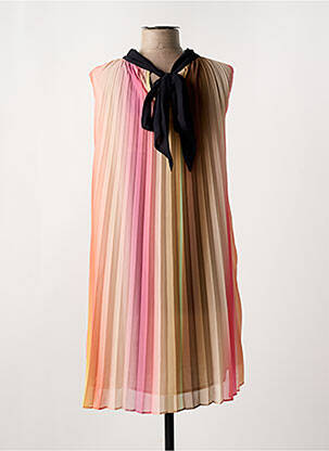 Robe courte sans manche sans manche rose SCOTCH & SODA femme