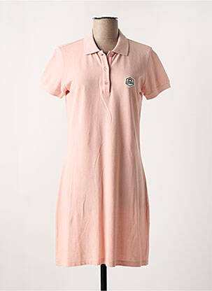 Robe courte manches courtes manches courtes rose FRENCH DISORDER femme