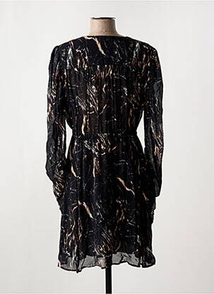 Robe courte manches longues manches longues noir REPLAY femme