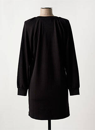 Robe courte manches longues manches longues noir SCOTCH & SODA femme