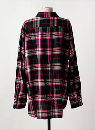 Chemisier tissage crêpe manches longues rose SCOTCH & SODA femme