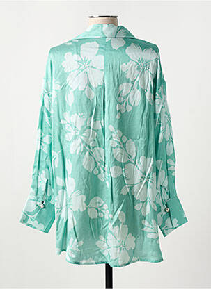 Chemisier imprimé fleurs manches longues vert REPLAY femme