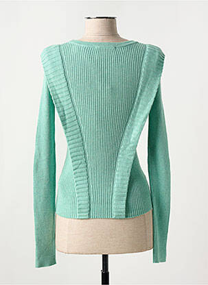 Pull stretch manches longues vert SCOTCH & SODA femme
