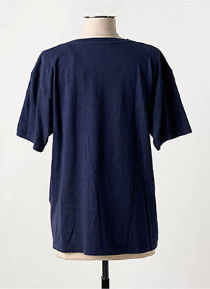 T-shirt col v manches courtes bleu BREWSTER femme