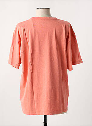 T-shirt coupe droite manches courtes orange BREWSTER femme