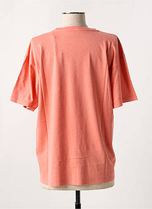 T-shirt coupe droite manches courtes orange BREWSTER femme