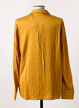Chemisier coupe fluide manches longues jaune SCOTCH & SODA femme