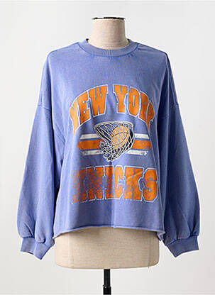 Sweat-shirt bleu BREWSTER pour femme