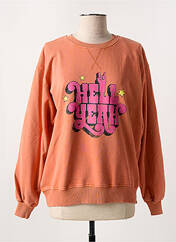 Sweat-shirt orange BREWSTER pour femme seconde vue