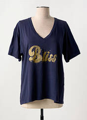 T-shirt bleu BREWSTER pour femme seconde vue